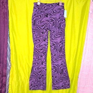 Disney Flare Bell Bottom Pants Nightmare Before Christmas Zero Dog L Yoga
